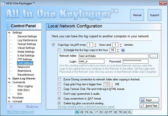 Lan Keylogger -  5